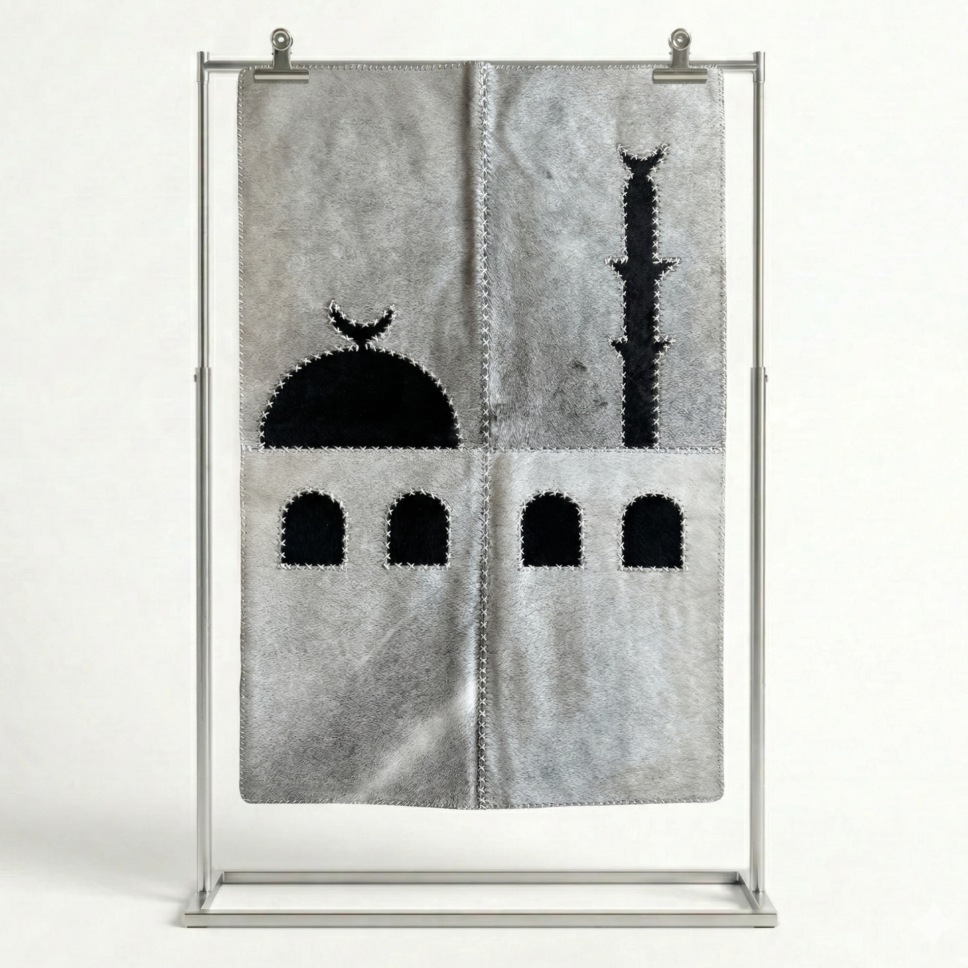 "Bright Day" Luxury Cowhide Prayer Mat | Gift Boxed Set