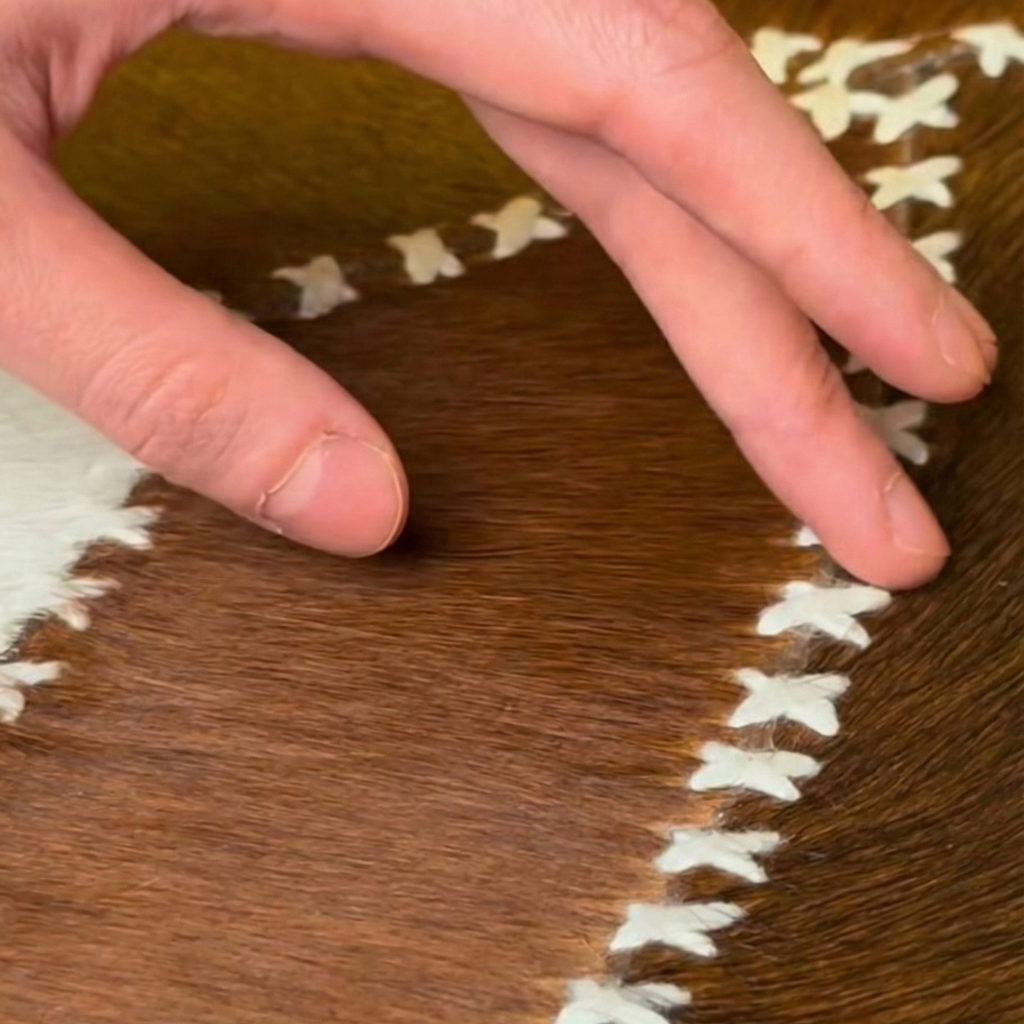 "Twin Moon" Luxury Cowhide Prayer Mat | Gift Boxed Set